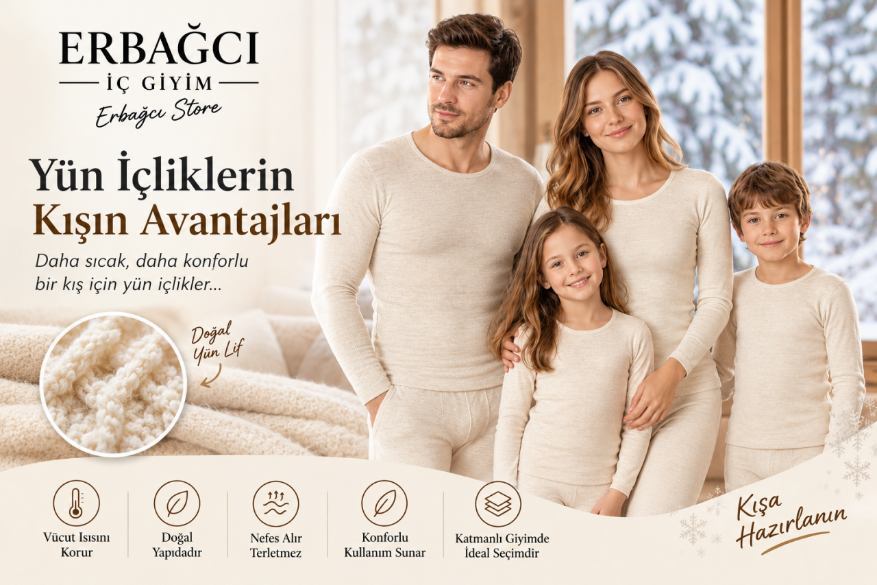 Yün İçliklerin Kışın Avantajları Nelerdir?