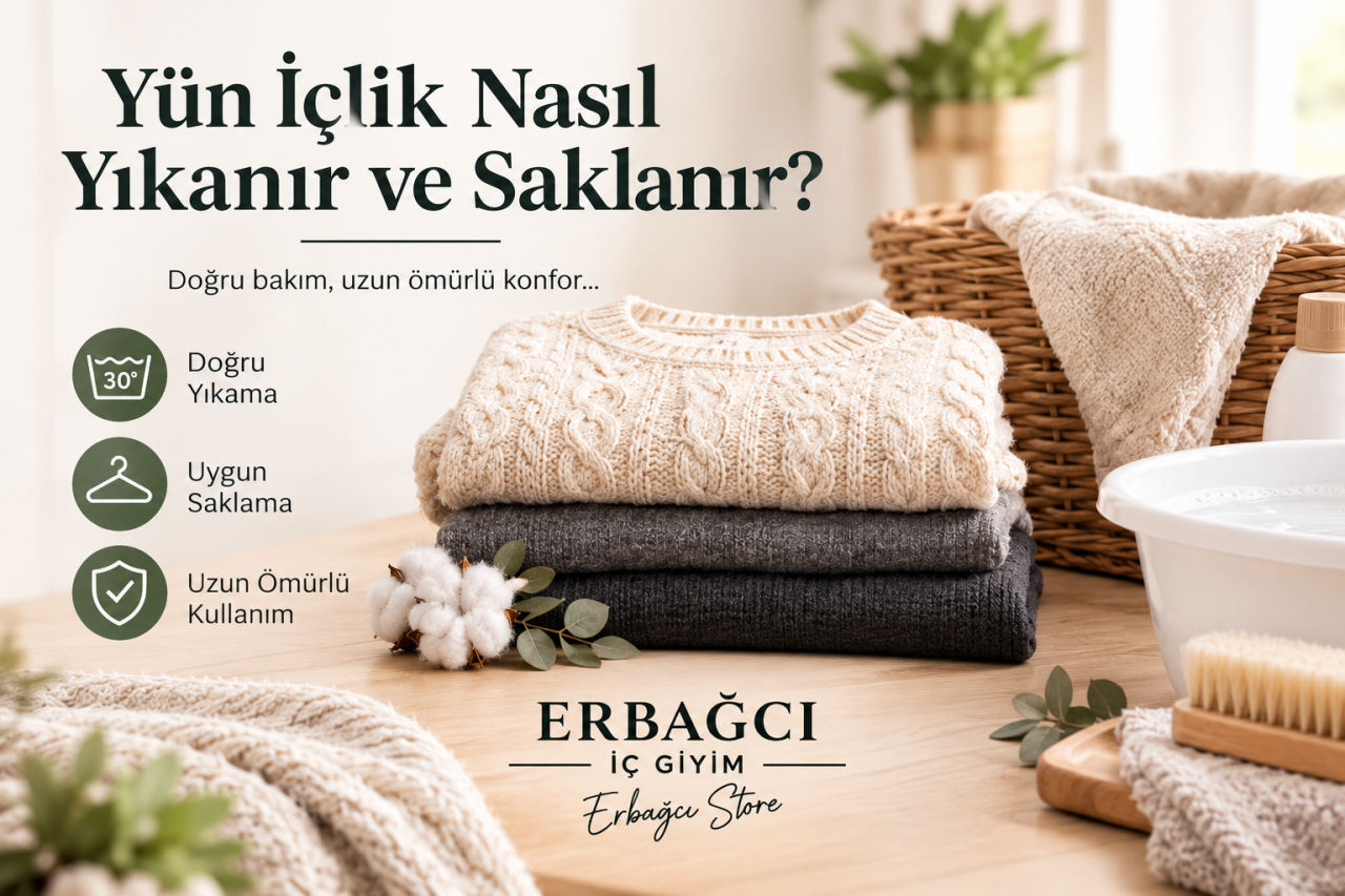 Yün İçlik Nasıl Yıkanır ve Saklanır?