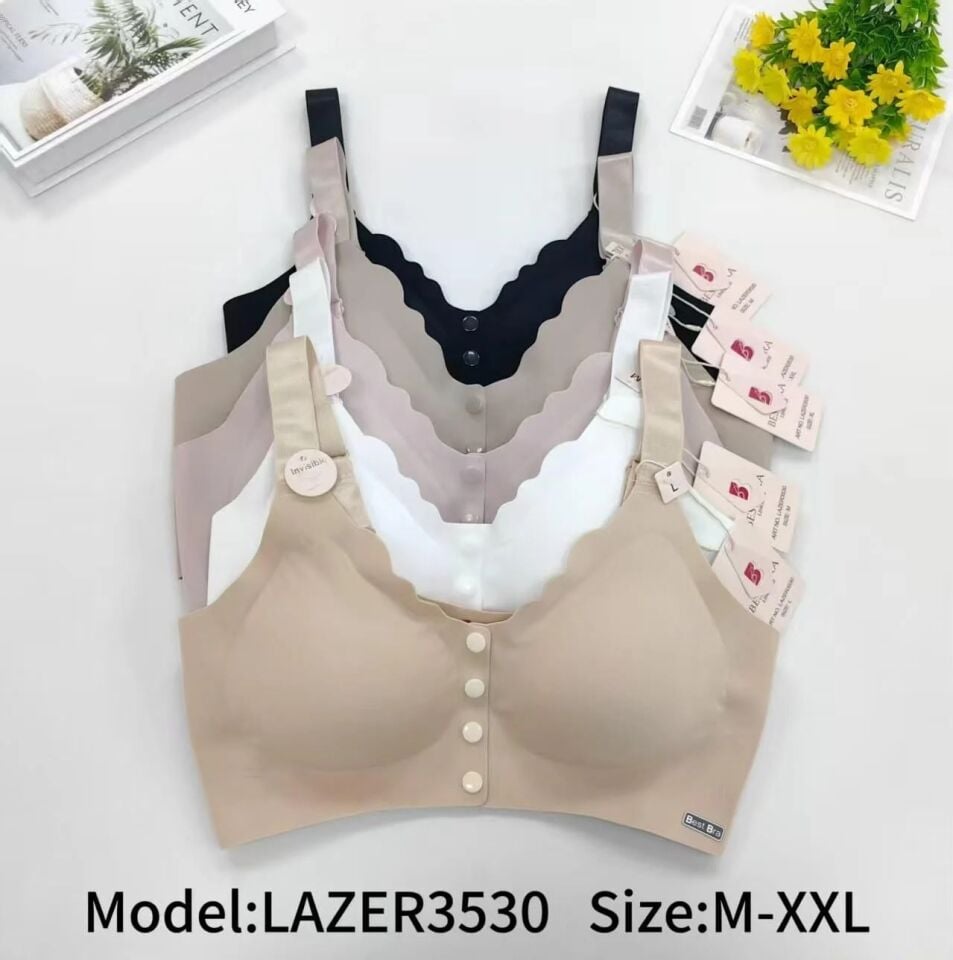 Umt 3530 Lazer Kesim Önden Açmalı Sütyen