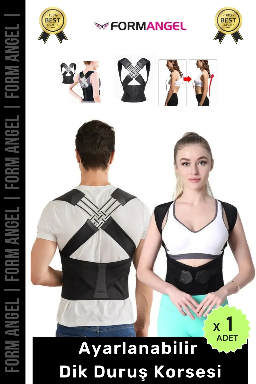 Form Angel 1000 Dik Duruş Korsesi