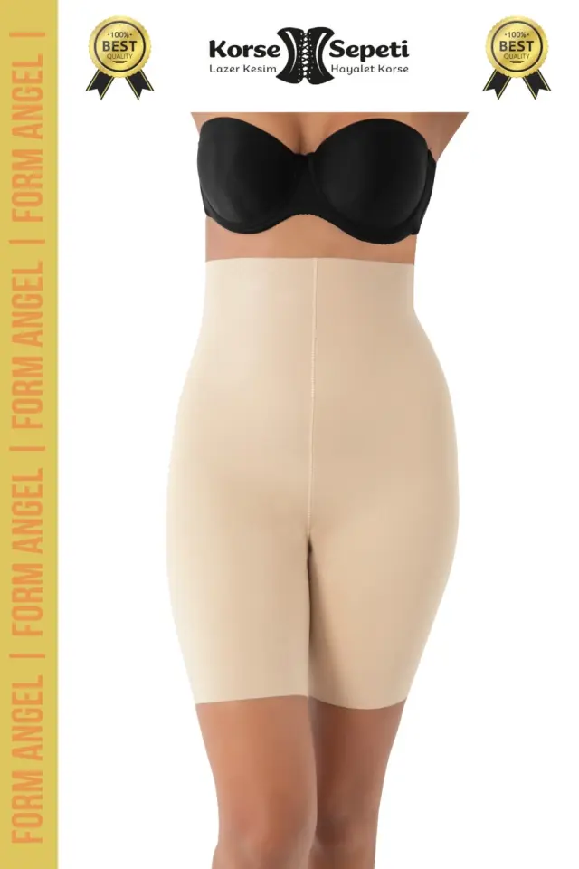 Form Angel 3002 Lazer Kesim Paçalı Korse