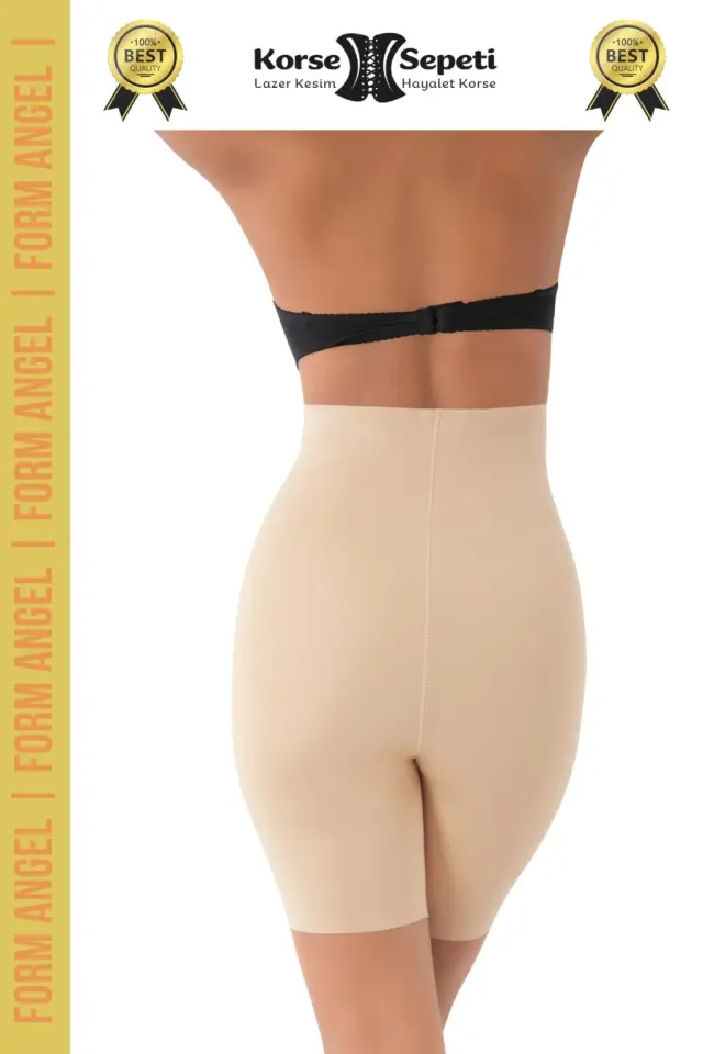 Form Angel 3002 Lazer Kesim Paçalı Korse