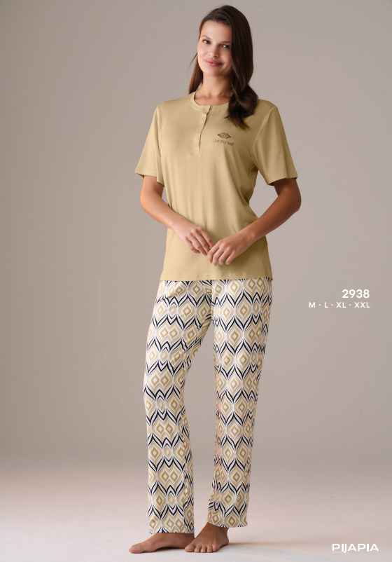 Pijapia 2938 Pijama Takım