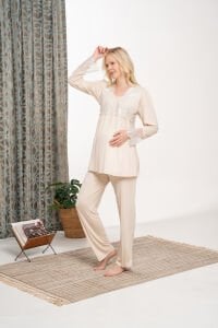 Bone 6114 Jakarlı Sabahlık