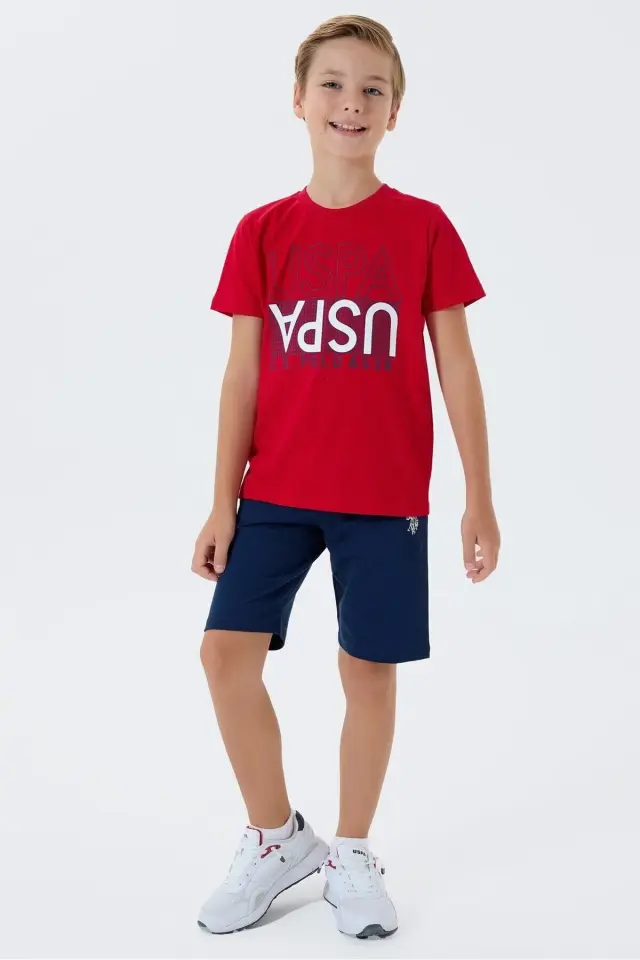 U.S.Polo ASsn. 2417 Kısa Kol Şortlu Takım