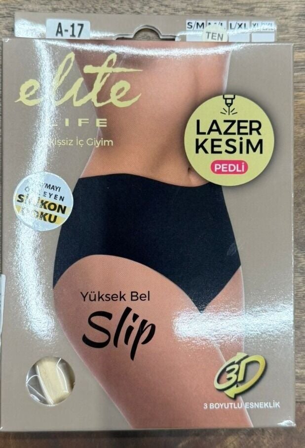 Elite Life A17 Lazer Kesim Silikonlu Slip