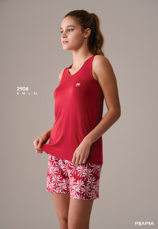 Pijapia 2908 Şortlu Takım