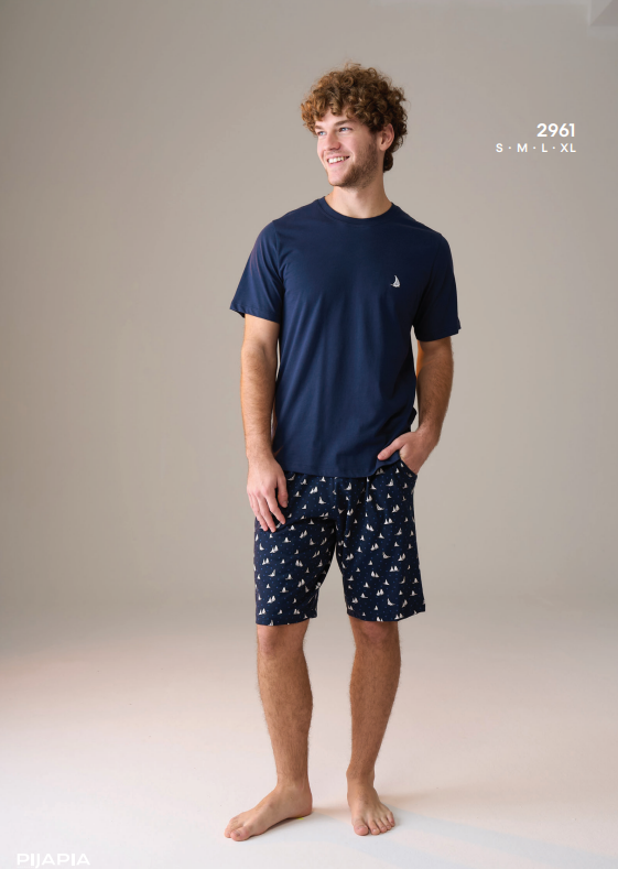 Pijapia 2961 Şortlu Takım