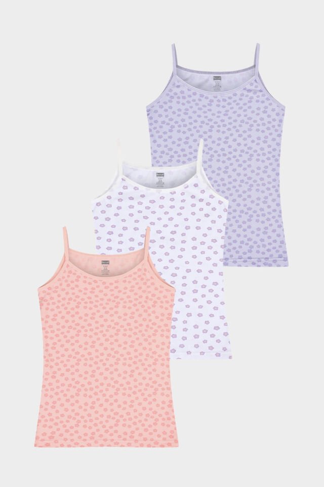 Berrak 5645 3'lü Kız Çocuk Atlet