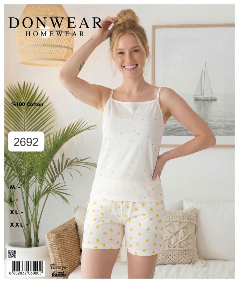 Donwear 2692 Şortlu Takım