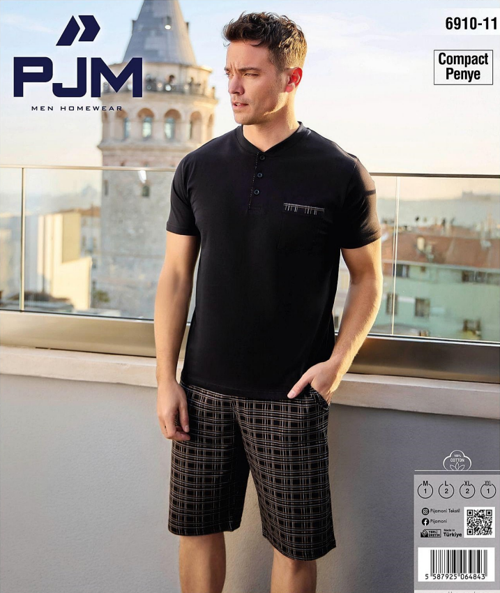 Pijaman 6910-11 Şortlu Tk.