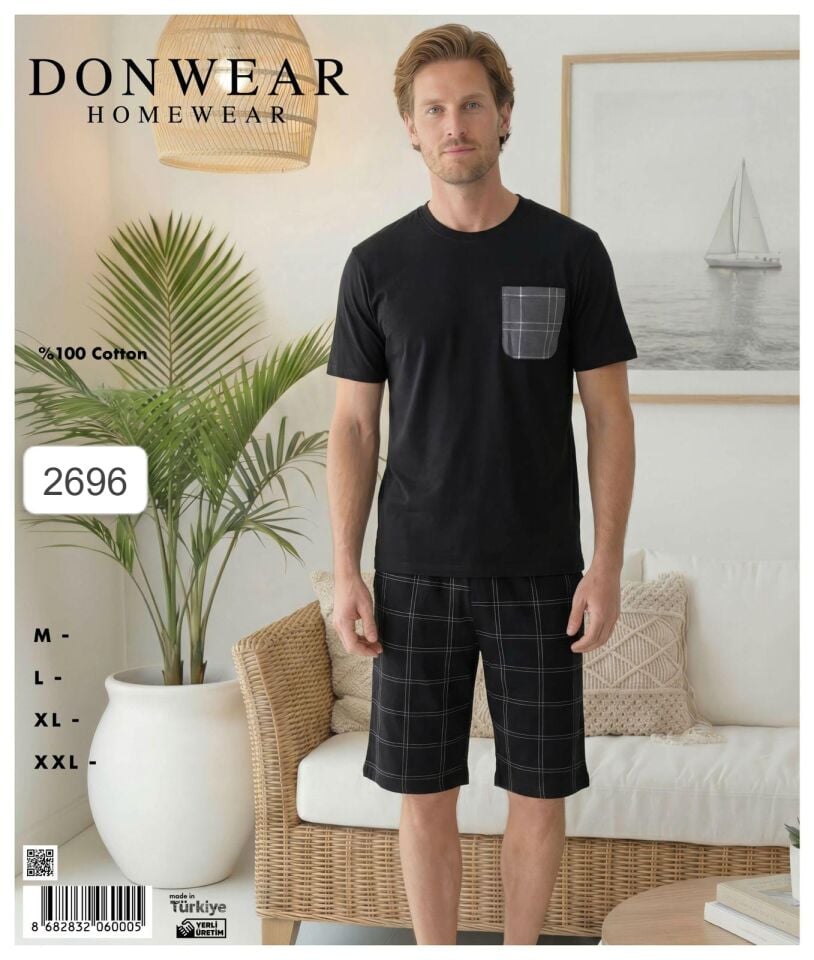 Donwear 2696 Şortlu Takım