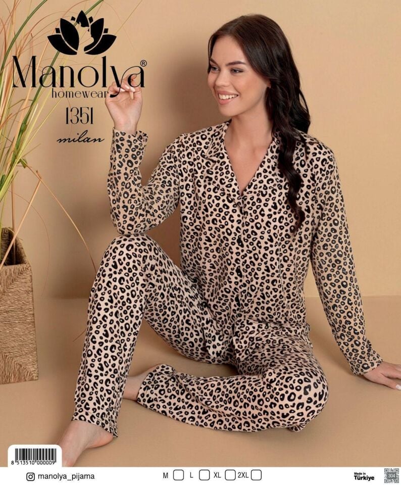 Manolya Milan Pijama Takım