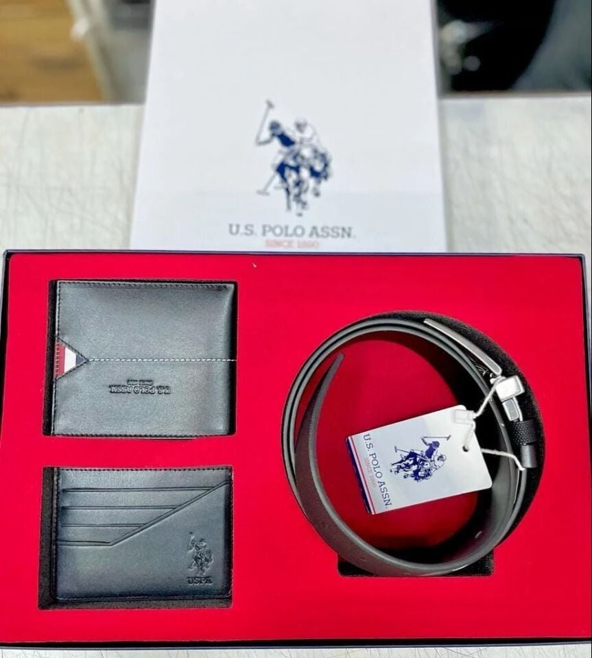 U.S. POLO ASSN. 3'LÜ Kemer Seti