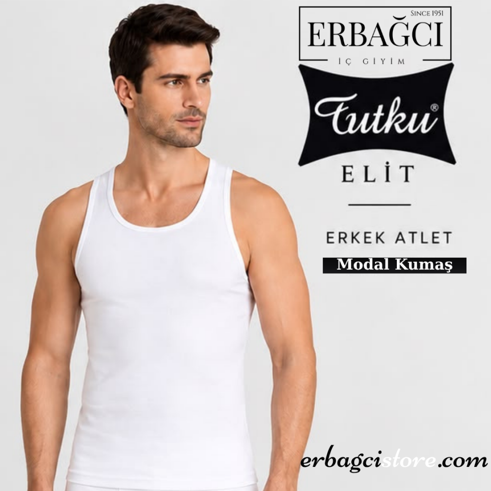 Tutku Elit 1201 Modal Kumaş Atlet
