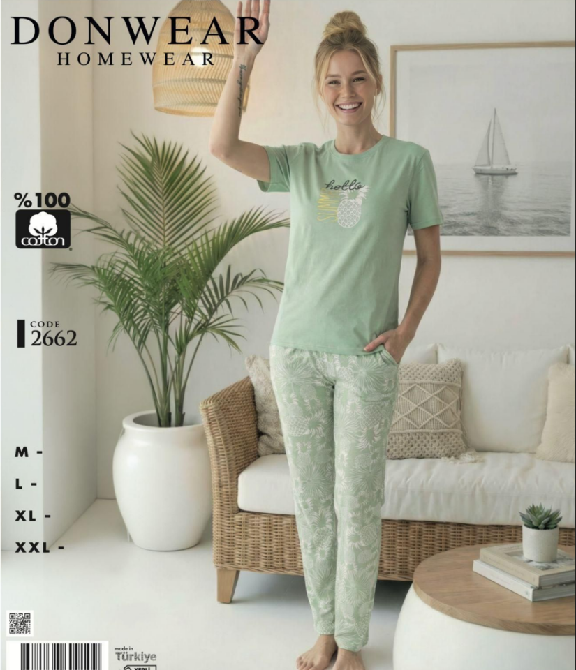 Donwear 2662 Pijama Takım