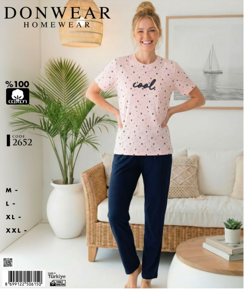 Donwear 2652 Pijama Takım