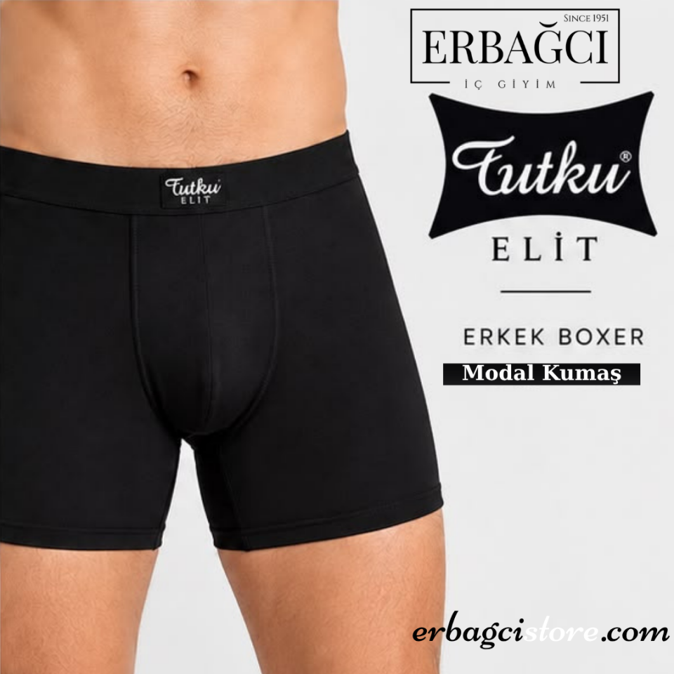 Tutku Elit 1251 Modal Kumaş Boxer