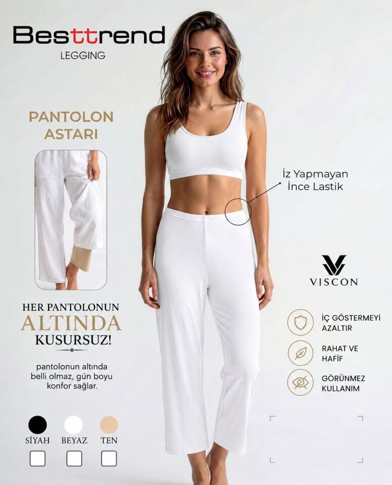 Besttrend 996-997 Kadın Pantolon Astarı
