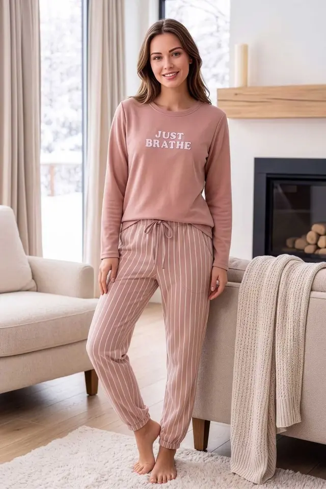 Pijapia 4024 Termal Pijama Takım