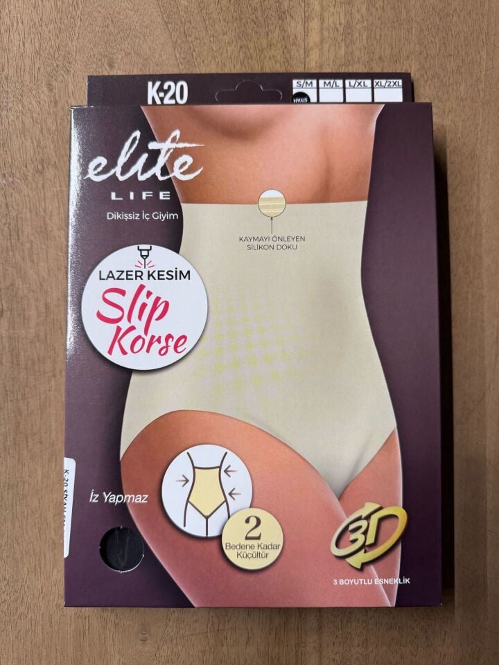 Elite Life K20 Yüksek Bel Lazer Korse