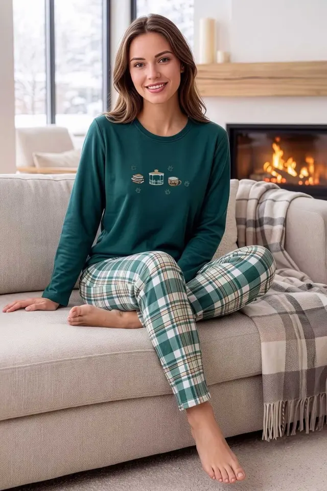 Pijapia 4021 Termal Pijama Takım