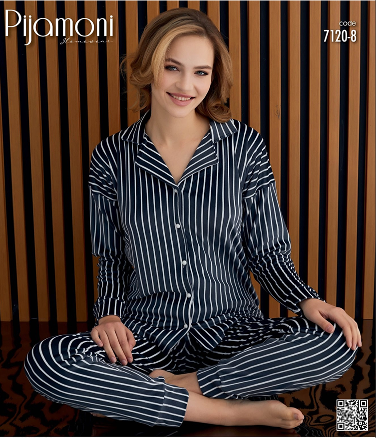 Pijamoni 7120-8 Çizgili