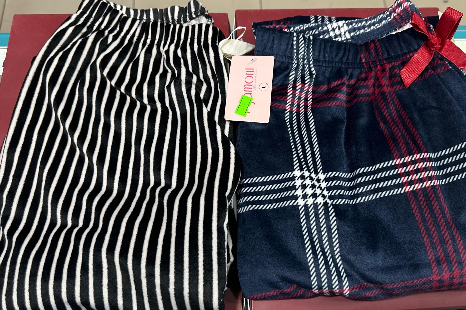 Pijamoni 465 Kadife baskılı tek alt