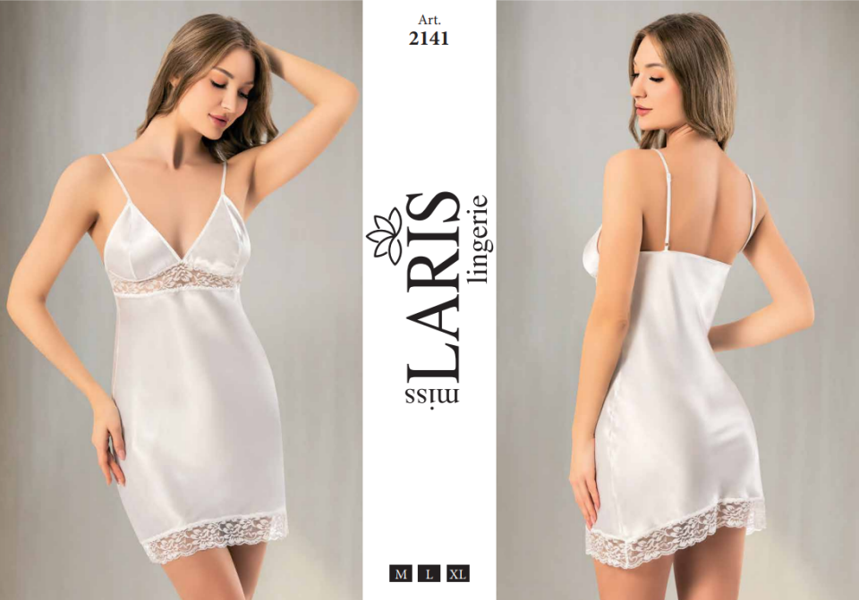 Miss Laris 2141 Saten Gecelik
