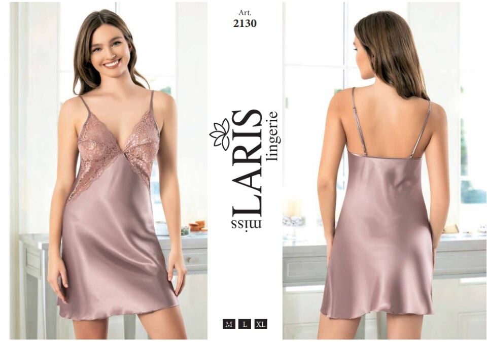 Miss Laris 2130 Saten Gecelik