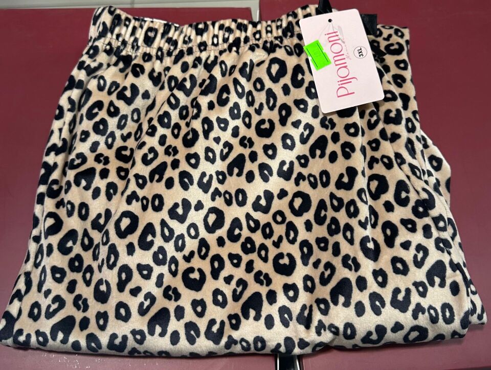 Pijamoni 482 Kadife battal tek alt