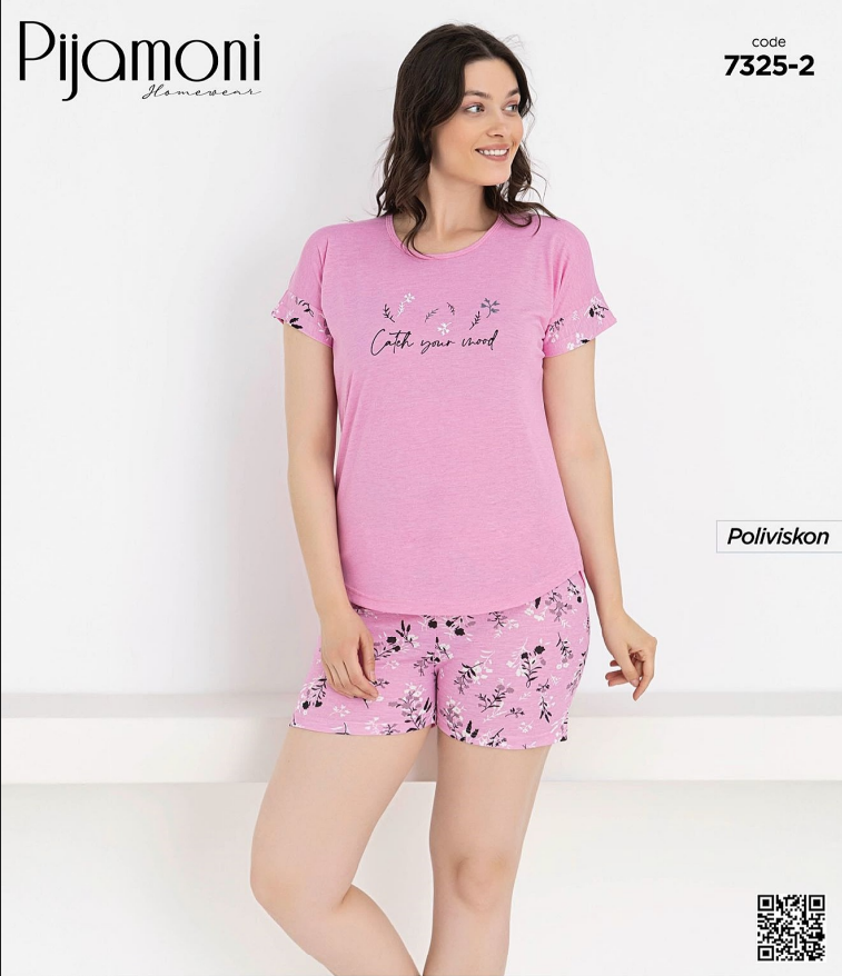 Pijamoni 7325-2 Şortlu