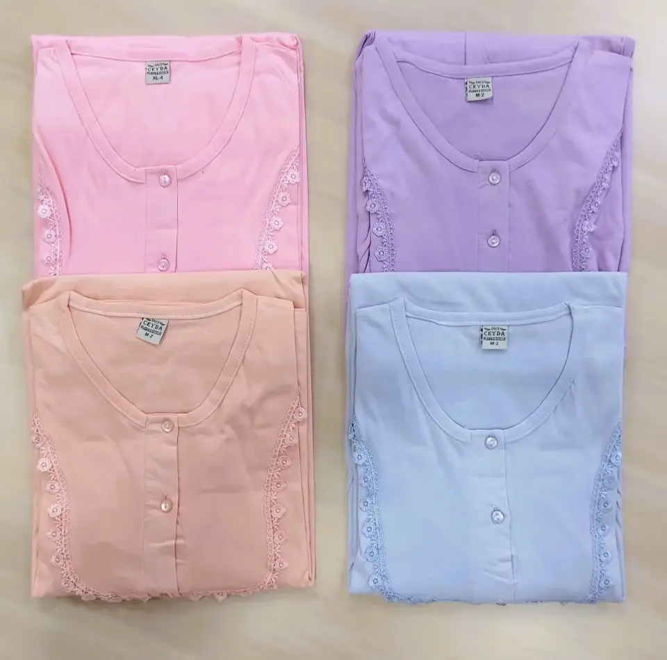 İnci Ceyda Penye Gecelik