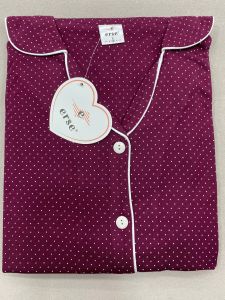 Erse 803 Puanlı Boydan Düğmeli Pijama Takım