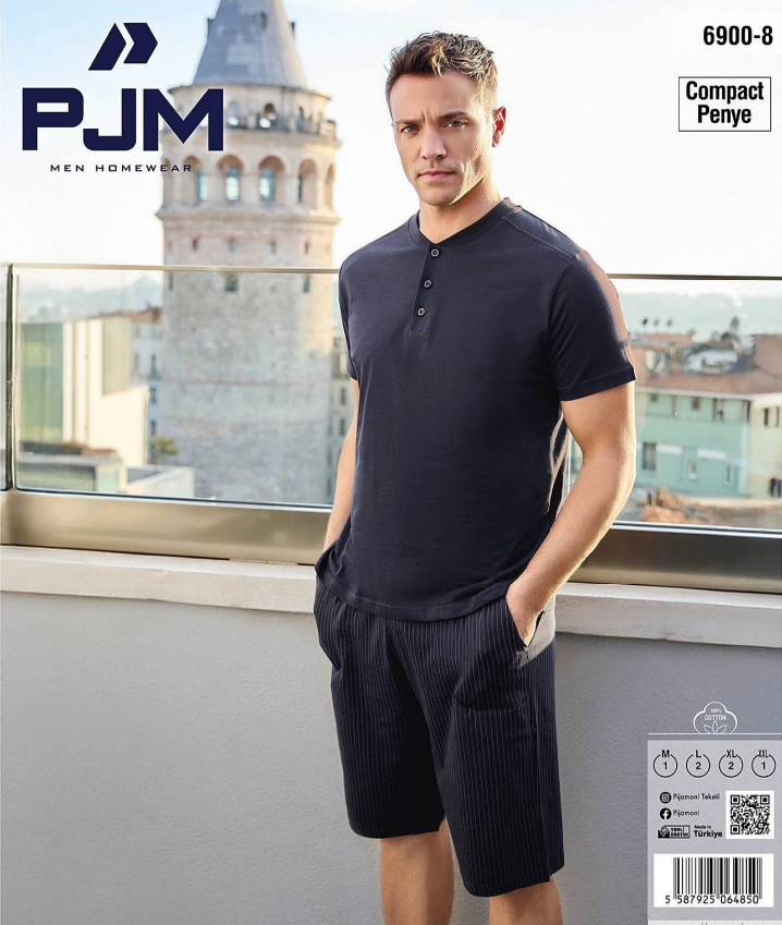 Pijaman 6900-8 Şortlu Takım