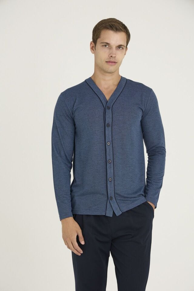 Kly 9225 V Yaka Boydan Düğmeli